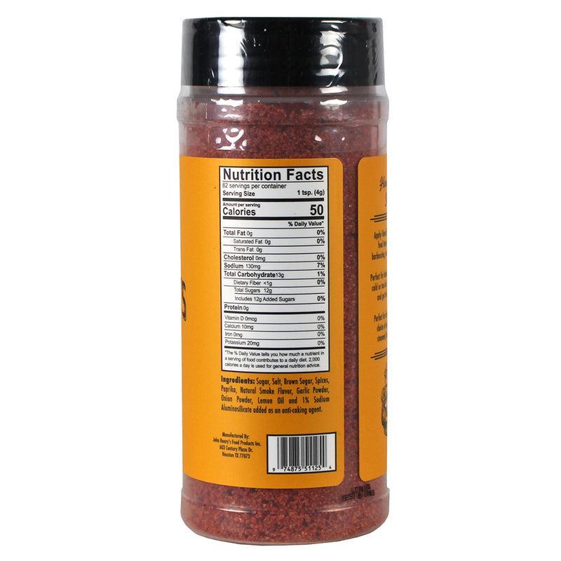 John Henry's Store Raspberry Chipotle Rub Seasoning 11.5 Oz Bottle 55351