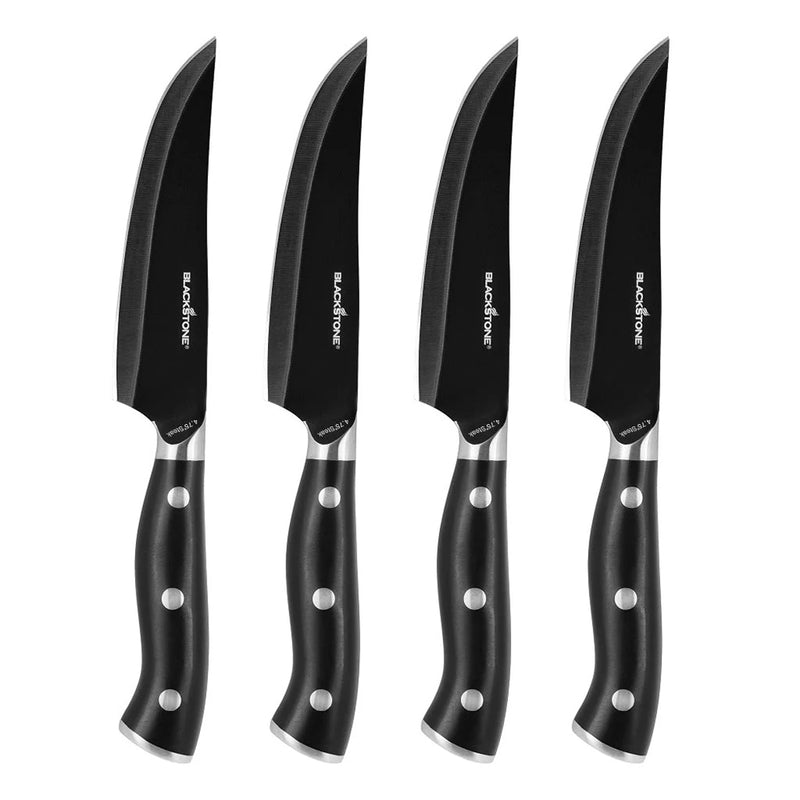 Blackstone Steak Knife Set 4 Piece 4.75" Japanese Steel 5632