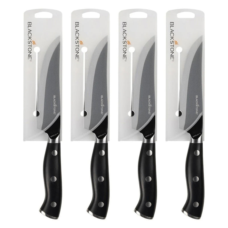 Blackstone Steak Knife Set 4 Piece 4.75" Japanese Steel 5632