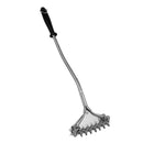 Napoleon Bristle-Free Wide Grill Brush & Scraper Stainless Steel Curved Handle