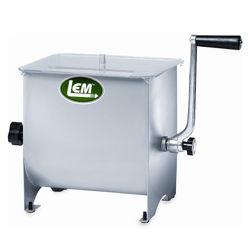 LEM Meat Mixer Manual Hand Crank Stainless Steel