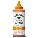 Kinders Buttery Buffalo Wing Sauce 14.2 Oz Gluten Free No HFCS 65508