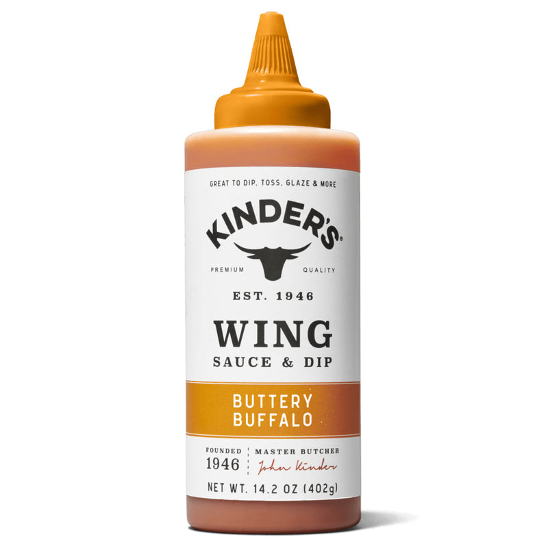 Kinders Buttery Buffalo Wing Sauce 14.2 Oz Gluten Free No HFCS 65508