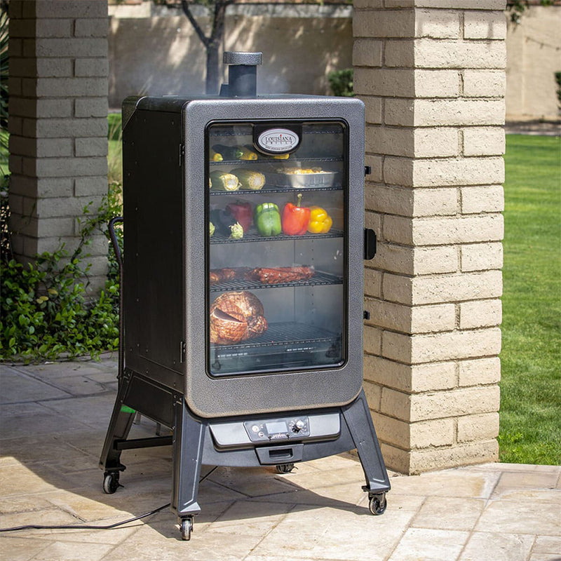 Louisiana Grills 7 Series Wood Pellet Vertical Smoker with Meat Probe 65700