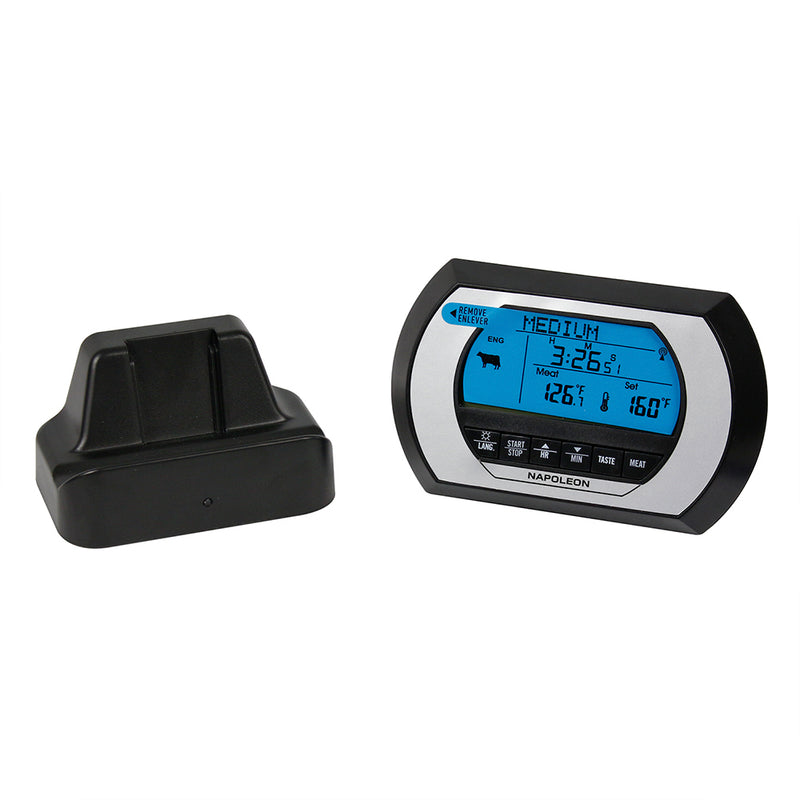 Napoleon Pro Wireless Digital Thermometer With LCD Display & Magnetic Belt Clip