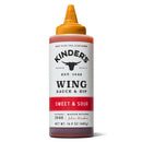 Kinders Sweet & Sour Wing Sauce 16.9 Oz Gluten Free No HFCS 70062