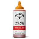 Kinders Louisiana Heat Wing Sauce 13.9 Oz Gluten Free Cayenne Pepper 70065