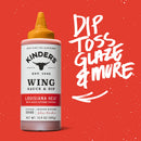 Kinders Louisiana Heat Wing Sauce 13.9 Oz Gluten Free Cayenne Pepper 70065