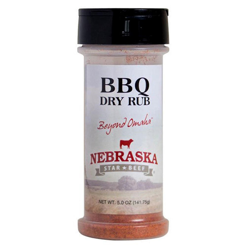 Nebraska Star Beef BBQ Dry Rub 5 Oz Sweet & Smoky All Purpose Hickory 7009-NSB
