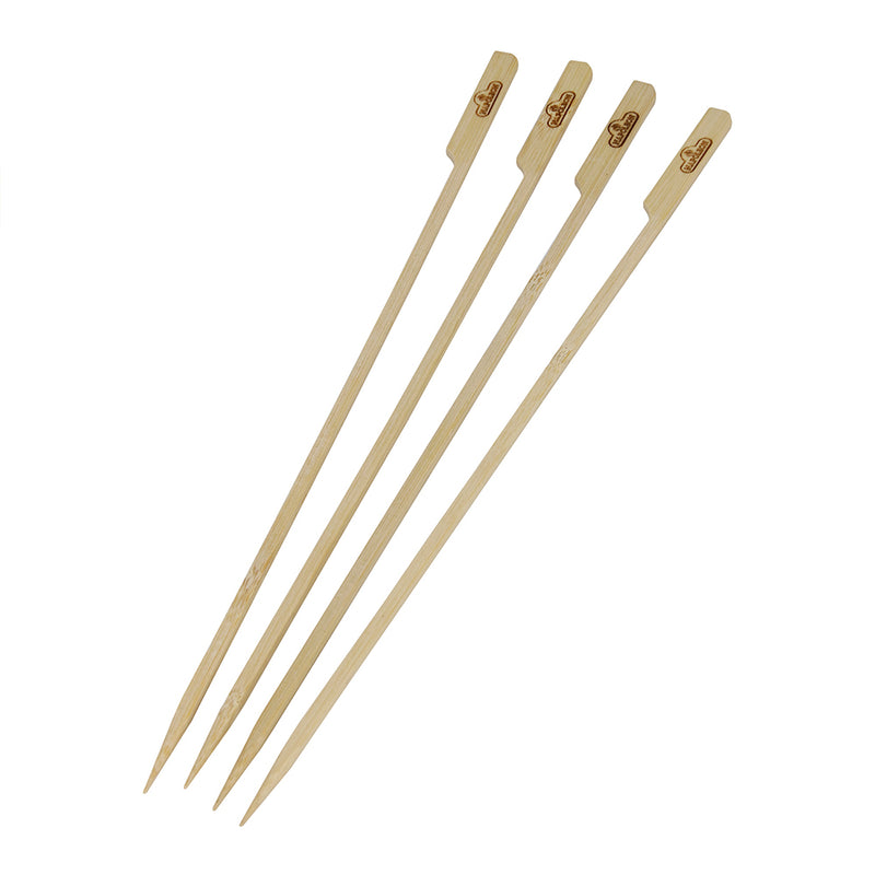 Napoleon Bamboo Skewers 12 Inch For Kabobs & Grilling Heat-Resistant 30 Pack