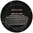 American Bass GF-6.5 L-MR 6.5" Midrange Car Speaker Godfather 600 Watts Max