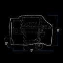 Pit Boss 700R2 Wood Pellet Grill Cover 51"x 33" x 46" Polyester 73702