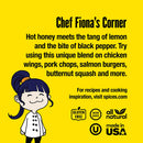 The Spice Lab Hot Honey Lemon Pepper Blend 6.2 Oz Gluten Free 7375-PJ4-GRO