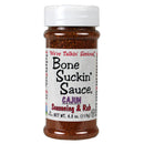 Bone Suckin' Sauce Cajun Seasoning and Rub 4.2 Oz Bottle Non Gmo Gluten Fat Free