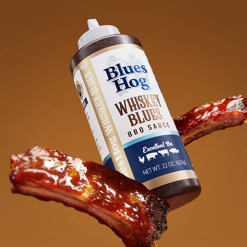Blues Hog Whiskey Blues BBQ Sauce Gluten Free All Natural Cinnamon Apple 80110