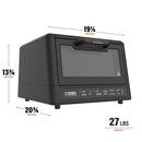 Blackstone E-Series Pizza Oven Airfryer Combo Touchscreen Front Panel 8013