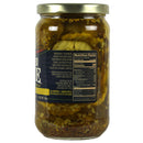 Backyard Brine Sweet Heat Jalapeno Bread & Butter Pickles 16 Oz