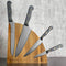 Messermeister Custom 5 Piece Knife Set w/ Acacia Magnet Block Holder 8600-5M