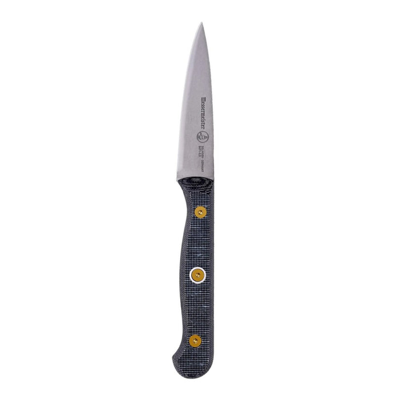 Messermeister Custom 5 Piece Knife Set w/ Acacia Magnet Block Holder 8600-5M