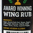 Ty's Award Winning Wing Rub 3 Oz Chili and Cayenne Pepper Garlic 860015873309