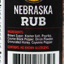 Ty's Nebraska Rub Bold Pepper Savory Salt 3 Oz Brown Sugar Cayenne 860015873323