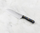 Messermeister Custom 7" Kullens Santoku Knife Handcrafted Hand Wash Only 8610-7K