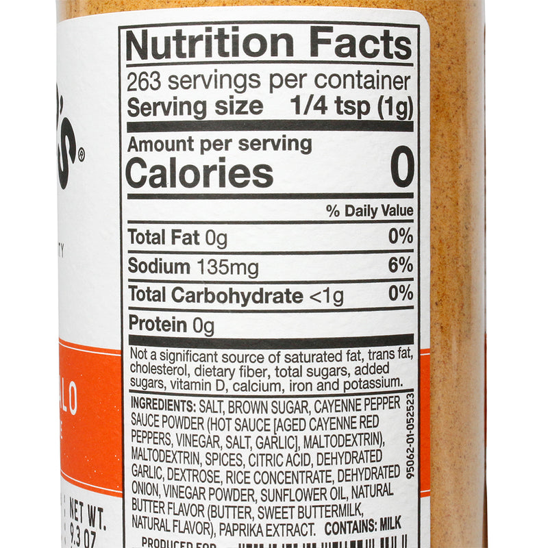 Kinder's Buttery Buffalo Butter & Cayenne Premium Seasoning 9.3 Ounce