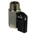 3/8" Mini MNPT x 3/8" FNPT Ball Valve WOG 200 PSI A-38MF