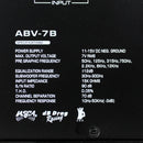 American Bass ABV-7B Equalizer 7 Band Pre-AMP w Digital Display Control AB-V7B