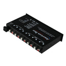American Bass ABV-7B Equalizer 7 Band Pre-AMP w Digital Display Control AB-V7B