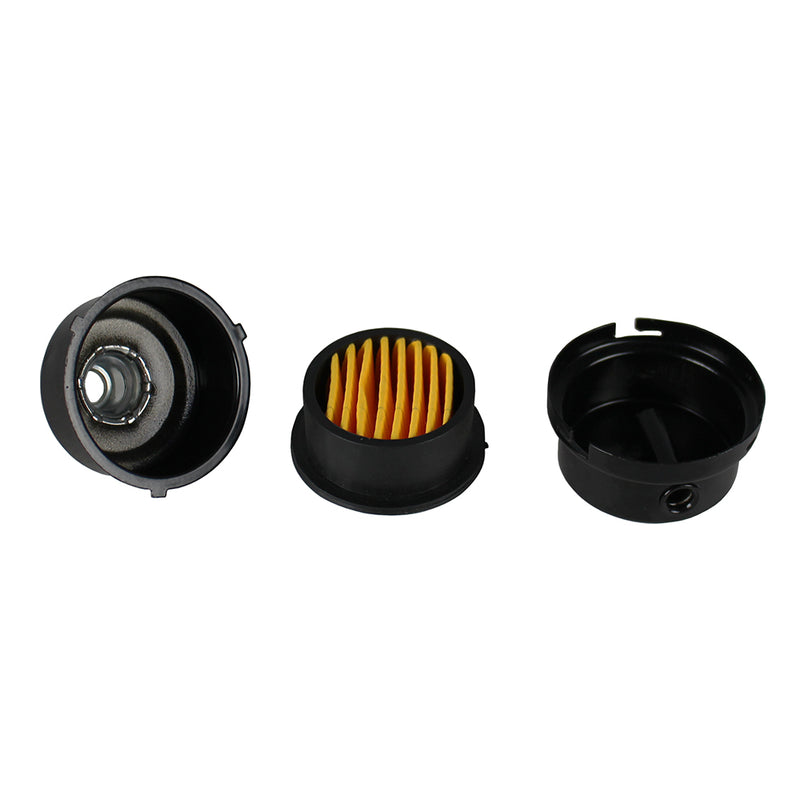 1/2" NPT Air Compressor Intake Filter Silencer Metal Housing and Element AF-04A
