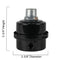 1/2" NPT Air Compressor Intake Filter Silencer Metal Housing and Element AF-04A