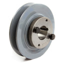 4.75" Single Groove Pulley fits A Section V-Belt 4L with 1-1/8" Sheave Bushing AK49H