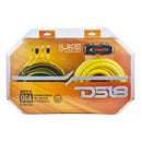 DS18 Amplifier Wiring Installation Kit 0 Gauge CCA 3500W RMS Yellow AKIT0.YL