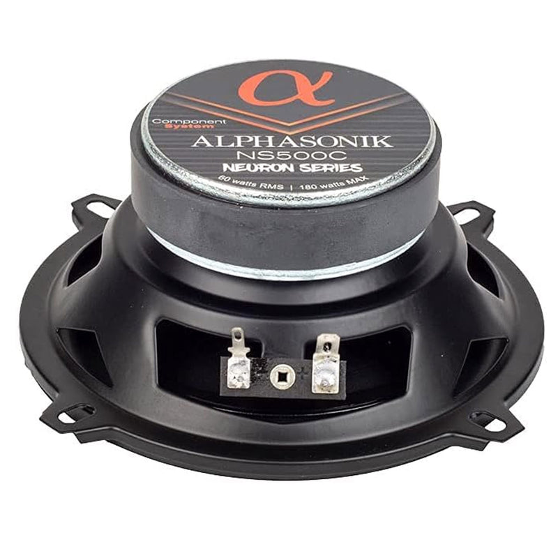 Alphasonik 5.25" 2 Way Component Speakers 180 Watts Max Neuron Series NS500C