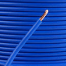 1 Foot 16 Gauge Blue Remote Wire Power Ground Cable By the Foot