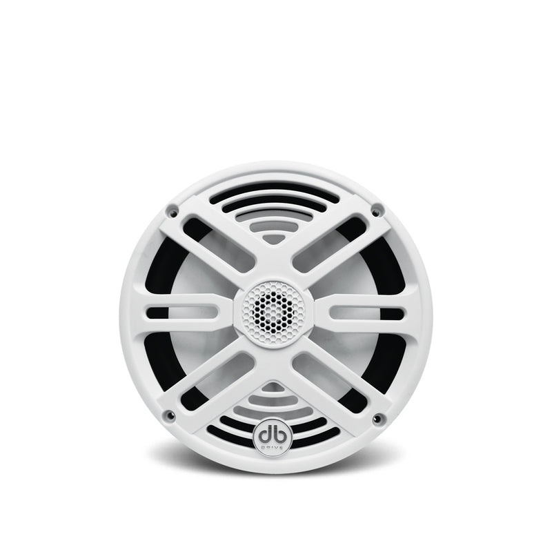 DB Drive 8" 2-Way Loudspeakers Marine Power Sports White 350 Watts Max APS8W