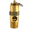 200 PSI 1/4" Male NPT Air Compressor Pressure Relief Safety Pop Off Valve Solid Brass