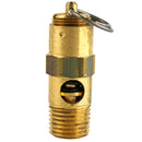 75 PSI 1/4" MNPT Pressure Relief Safety Pop Off Valve Brass Conrader AS25075