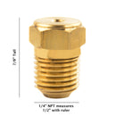 1/4" Air Compressor Auxiliary Unloader Assist Needle Valve