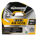 BluBird Avagard Hybrid Air Hose Assembly 3/8" X 100' 3/8" Male-NPT 300 PSI Rubber AVGHY38100