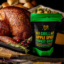 Hey Grill Hey Apple Spice Turkey Brine 16 Oz Rosemary Thyme Sage B16301