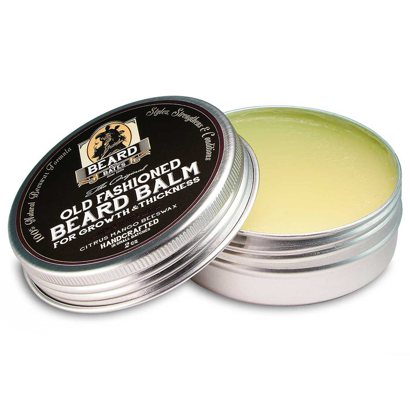 Beard & Bates The Original Old Fashioned Beard Balm Growth & Thickness Beeswax