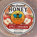 Bee Bum Creamed Honey Apple Cinnamon 10 Oz Made in USA Veteran Owned BB-APPCIN