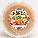 Bee Bum Creamed Honey Apple Cinnamon 10 Oz Made in USA Veteran Owned BB-APPCIN
