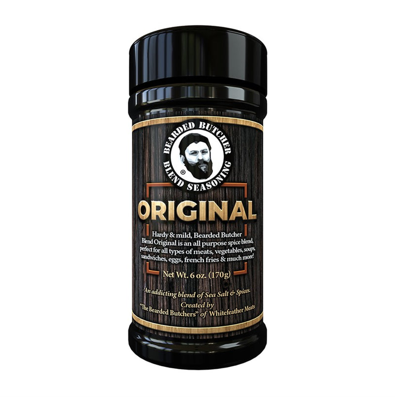 Bearded Butcher Original Seasoning All Purpose Sugar Free Hardy & Mild 6oz
