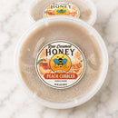 Bee Bum Creamed Honey Peach Cobbler 10 Oz Made in USA Veteran Owned BB-PEACHCOB