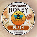 Bee Bum Creamed Honey Plain 10 Oz Made in USA Veteran Owned BB-PLAIN