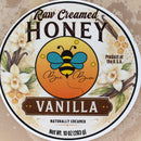 Bee Bum Creamed Honey Vanilla 10 Oz Made in USA Veteran Owned BB-VANILLA