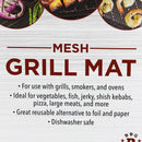 The BBQ Butler Mesh Grill Mat Single 11x16 Non Stick Dishwasher Safe BB04